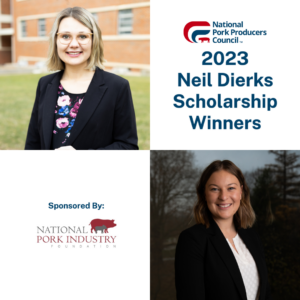 2023 Niel Dierks Scholarship winners