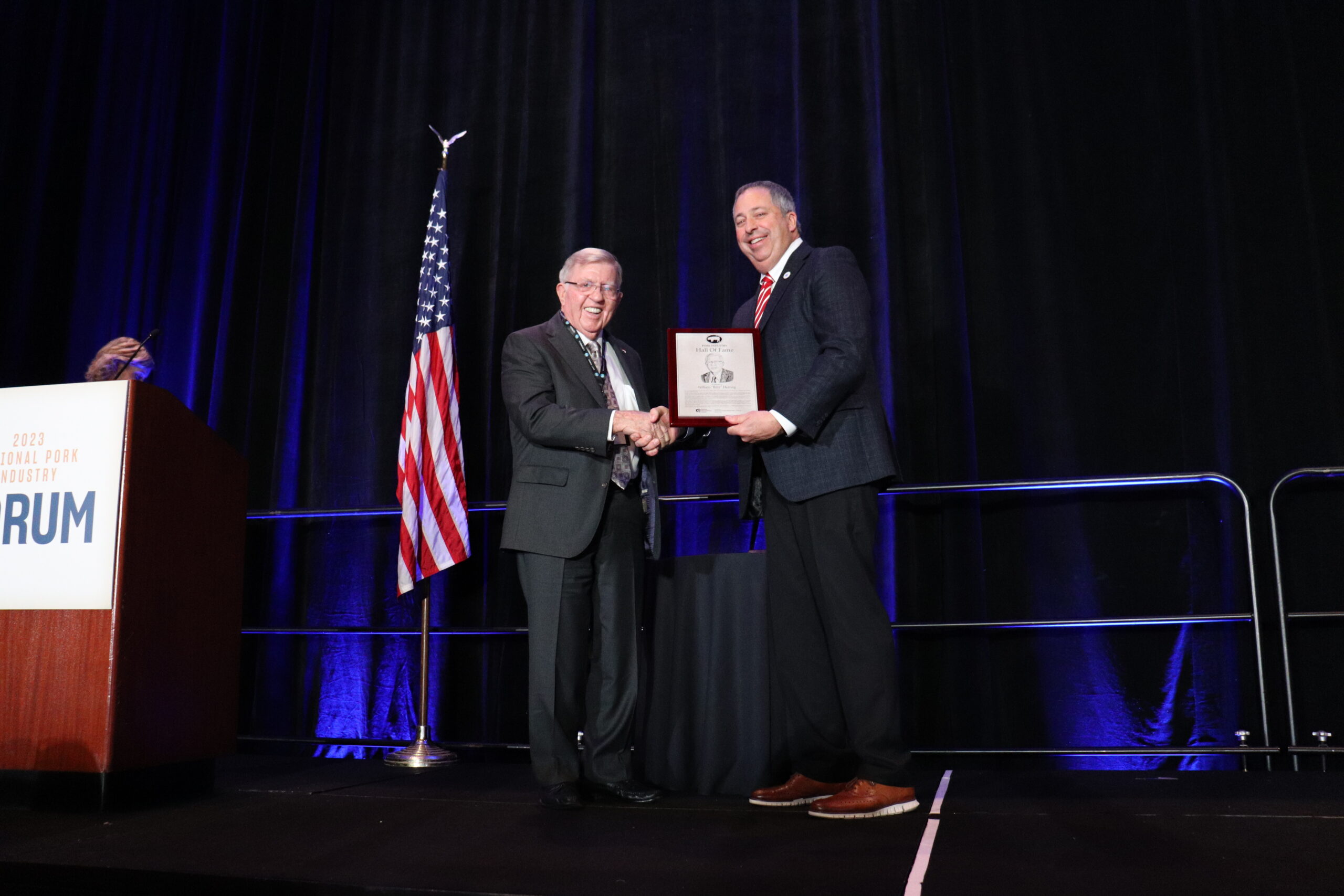 William Billy Herring inducted into National Pork Industry Hall of Fame