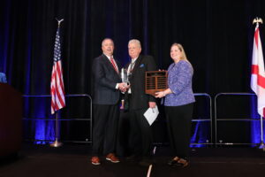 Mike Telford honored with Paulson-Whitmore State Executive Award