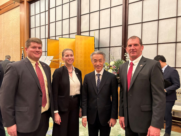 NPPC leaders with Ambassador Shigeo Yamada