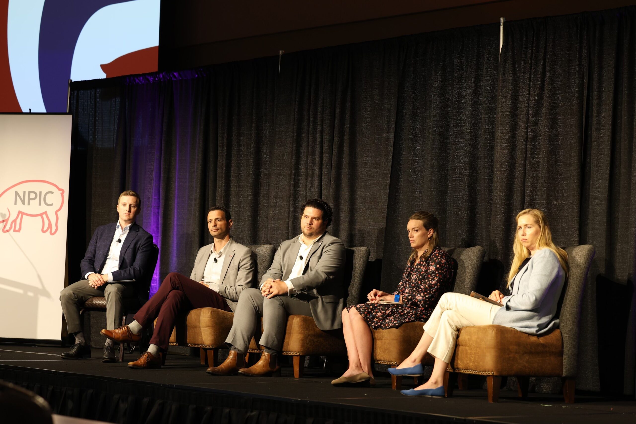 NPPC staff panel answers questions from producers on a variety of topics.